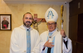 Mons. Pedro Mercado y Mons. Luis José Rueda